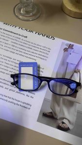 T1918 แว่นสายตายาวกรองแสงสีฟ้า ใช้อ่านหนังสือ น้ำหนักเบา