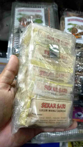 lulur Sekar sari Jasmine - Sekar sari kuning - isi 10 bungkus - Sekar sari wangi Jasmine original -