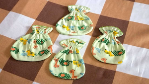 3 PCS 2In1 Sarung Tangan dan Sarung Kaki Bayi Newborn Motif/ Pelindung Tangan dan Kaos Kaki Bayi Baru Lahir Motif/ Sarung Tangan dan Sarung Kaki Bayi Karakter