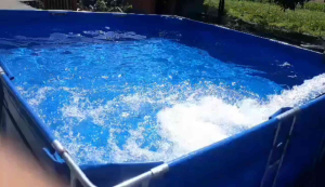 Maruya Portable Pool – Complete Set with 3/4 Thick Steel Frame