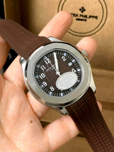AUTOMATIC PATEK PHILIPPE GENEVE WATCH RUBBER STRAP HIGH QUALITY AND100% PAWNABLE