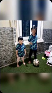 Jersey Anak Premium Welln Sport Apparel / Baju Olahraga Anak Premium desain 3