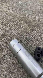 หัวเกียร์ซิ่ง 13CM สีเงิน พร้อมบูทยาง3ตัว ส่งไว