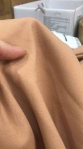 Vải Tuyết Mưa Hàn màu da dày mềm co giãn (khổ 1m5)may đầm váy Comple quần Tây