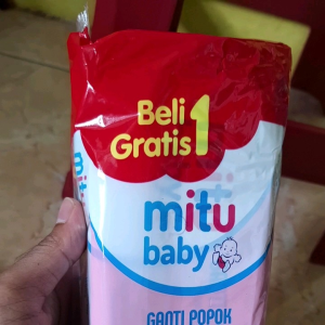 Mitu Baby Tisue Basah Beli 1 Gratis 1 [2×50 sheets]
