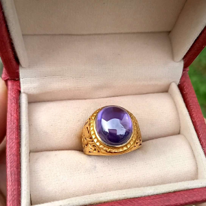 CINCIN BATU KECUBUNG UNGU KUALITAS SUPER