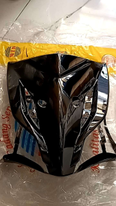 Tameng depan Honda Supra x 125 hitam panel depan supra