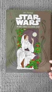 Disney Star Wars Art Therapy Anti-Stress Colouring Book | SEALED | 100+ Illustrations
