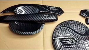 Paket Outer Handle Tank Cover Yaris Cross 2023 2024 2025 2026 2027 Full Carbon