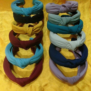 Bando *isi 12 pcs* Dewasa simpul polos ala ala korea