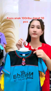 PROMO KIDS KAOS ANAK USIA 1-13 TAHUN 100RB DAPAT 12 PCS