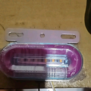 Lampu bak truck baris tunggal 12-24V