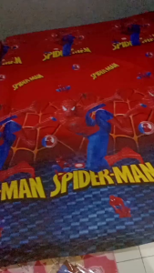 SEPREI KARTUN SPIDERMAN ANAK 3D HOME MADE UK 160X200 180x200 TERLARIS BAYAR DI TEMPAT