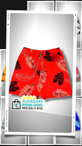 TASLAN SUMMER SHORTS FLORAL FOR MEN AND WOMEN