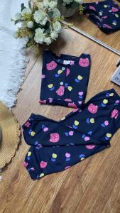 1-5TH SETELAN ANAK PEREMPUAN BAHAN RAYON TANGAN PENDEK