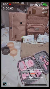 YAHANANA Large Capacity Diaper Bag with Pacifier Pouch and Quick-Grab Diaper Changing Mat