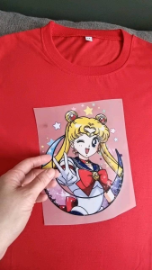 MOOCHIShop Kaos Anak Perempuan Sablon Digital SAILORMOON