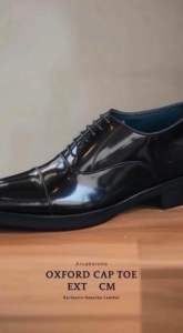 502-1 👞 Arcobareno Oxford Cap-Toe EXT 6CM Oxford Shoe รองเท้า oxford ชาย หนังวัวแท้ จะ ใส่เที่ยว ใส่ทำงาน จะแมทช์ กับสูท หรือ กางเกงสแลค ก็เข้ากัน