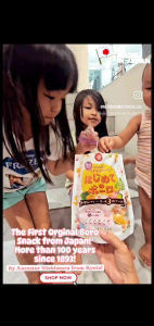 [Official] My First Boro Infant Baby Snack 12 bags - The Original Nishimura Hygienic Boro Made in Japan Gluten Free