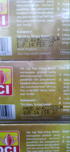 Teh Cap Poci Melati 15 Celup (5 box)