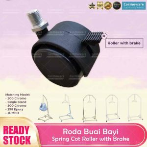 Spring Cot Roller/Roda Buai Bayi