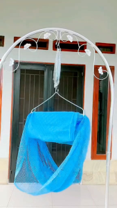 Tiang Ayunan Bayi Tanpa Roda & Per Set: Desain Ergonomis & Aman