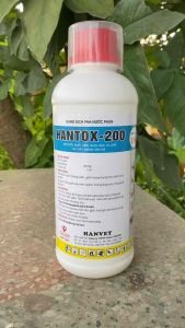 1 Chai Hantox-200 1Lít dd pha phun môi trường diệt ruồi muỗi ve rận bọ chét mòng mạt gà