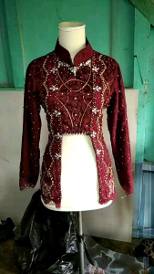 KEBAYA SULTAN BAHAN CHANTILY PREMIUM