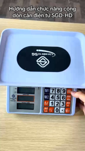 Cân điện tử tính giá 30KG. Thương hiệu CÂN ĐIỆN TỬ SÀI GÒN