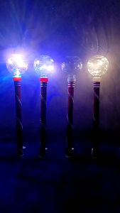 Lampu obor elektrik hemat batrei model terbaru cocok untuk pawai dan takbiran..