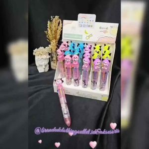 PULPEN GEL BESAR 12WARNA / PEN CETEK SANRIO LUCU / PENA 12 WARNA VIRAL / 12 COLOR BALLPOINT KUROMI / GWK8572