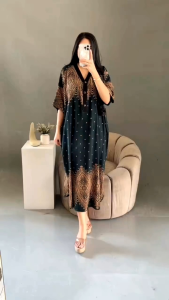 GRATIS ONGKIR DRESS LILY DASTER PREMIUM BATIK PEKALONGAN SPESIAL PROMO TERMURAH TERLARIS