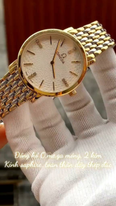 Đồng Hồ Nam Size 38mm 2kim 0mgs máy pin Nhật kính sapphire chống xước dây thép không rỉ