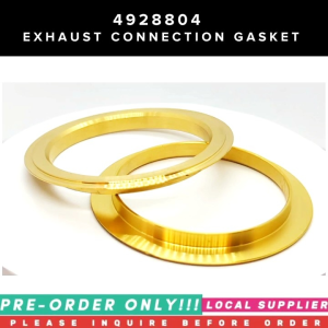 EXHAUST CONNECTION GASKET 4928804 [DAPAT MAG-INQUIRE BAGO MAG-ORDER PRE-ORDER LANG!] FOR CUMMINS 4B3.9 6B5.9 B5.9