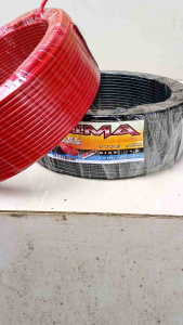 kabel listrik TEMBAGA kawat tunggal merk BIMA Kabel NYA 1X15MM2 100 YARD merah & hitam untuk instalasi listrik rumahan