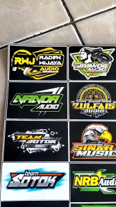 STIKER AUDIO | STIKER SOUNDSYSTEM | STIKER PACK | STIKER 1 LEMBAR | STIKER CROMO