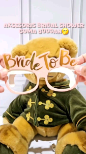 Kacamata bride to be aksesoris bridal shower pink kaca mata pernak pernik hiasan atribut party pesta team bride bridal shower bachelorette party