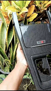 Panel Transmisi & Console Toyota Fortuner Carbon Part Original