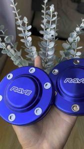 ฝากครอบดูม สีน้ำเงิน 1คู่ 106มิล ปิดดูม สำหรับกระบะ สินค้าคุณภาพ