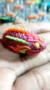 5 cm ขนาด บอดี้กบยาง 1 SNS ใช้ตัวแบตเบอร์