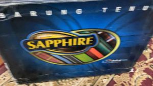 Kain pelikat sapphire cantik dah jahit