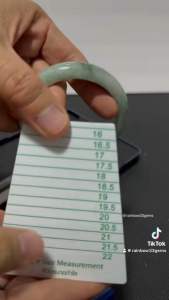 Bangle Size Measurement with Measuring Tape - พร้อมส่งที่วัดขนาดกำไล ที่วัดกำไลข้อมือหยก