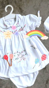 Gaun bayi perempuan putih setdress bayi putihgaun aqiqah newbornGAMIS MEWAH AQIQAH/PURE WHITEBAJU SETELAN MUSLIM ANAK CEWEKDRESS MUSLIM ANAK PEREMPUANBAJU LEBARAN BAYIDRESS BAYI PUTIHGAMIS BAYI NEWBORNbaju bayi perempuan dress set