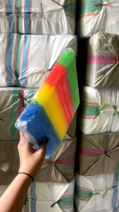 Sedotan Bening Lurus Warna Hijau/Merah/Kuning/Sedotan jualan