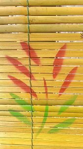 Tirai Bambu Gulung Anti Air Outdoor Ukuran 200x200