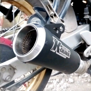 Knalpot Dragg Harian Boreup sarteng K-DUNK MUFFLER inlet 50 mm