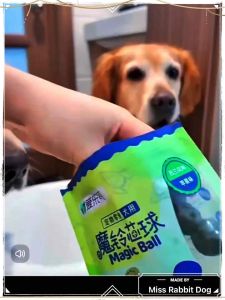 iChew Magic Ball Dental Teething Snacks Treats for Pet Dog 爱乐纯魔铃芯球磨牙洁齿宠物狗狗零食