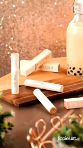 Hanasui Boba Edition Lipstick Liquid Lip Cream Double