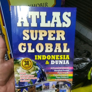 Atlas Super Global Indonesia & Dunia 38 Provinsi Terbaru