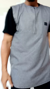 ROMPI SHOLAT / ROMPI PRIA MUSLIM / ROMPI PRIA DEWASA / JUBAH ROMPI / KOKO ROMPI - BAHAN : KATUN TOYOBO adem dan halus..